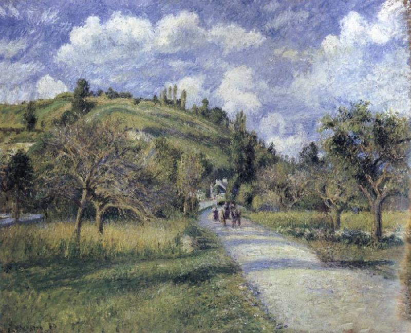 Camille Pissarro The highway china oil painting image